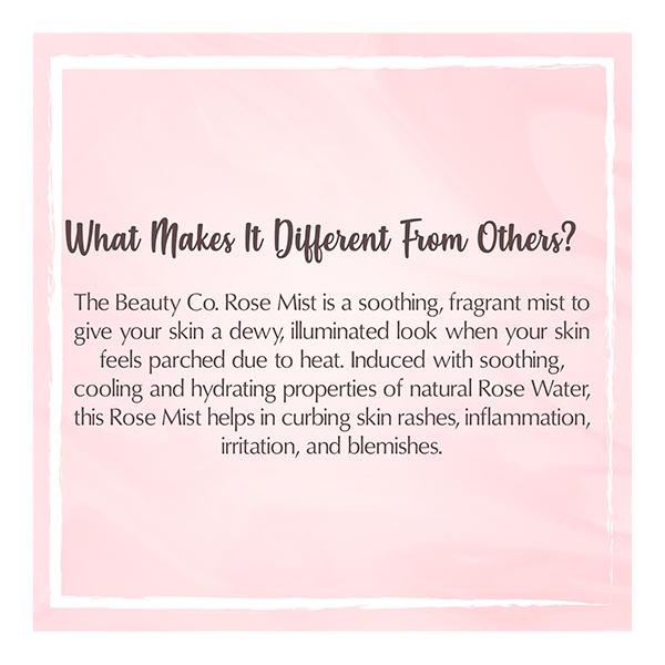 The Beauty Co. Facial Mist - Rose 100 ml - Face Mists