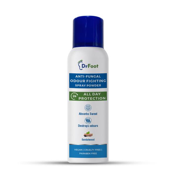 Netmeds | Dr Foot Anti-Fungal Odour Fighting Spray Powder 130 ml