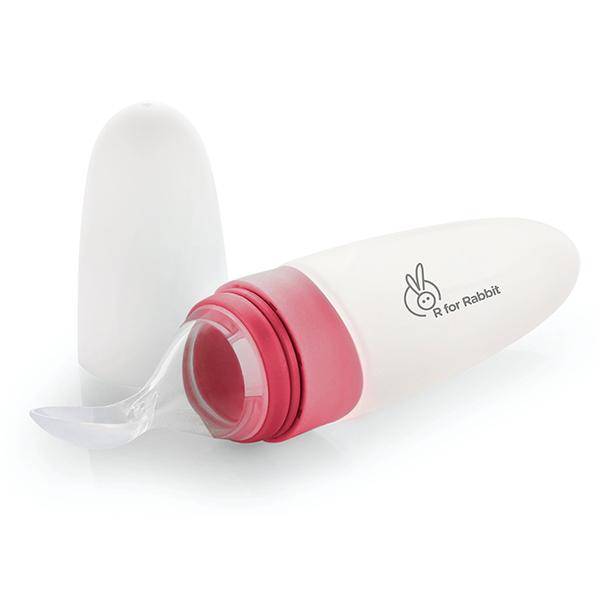 Netmeds | R for Rabbit First Feed Feeding Spoon - Red