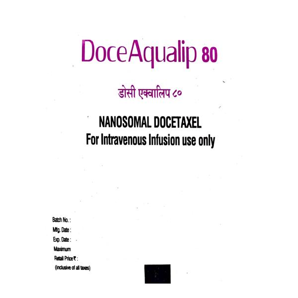 Doceaqualip 80mg Injection 1's - Cancer Oncology-Cyt