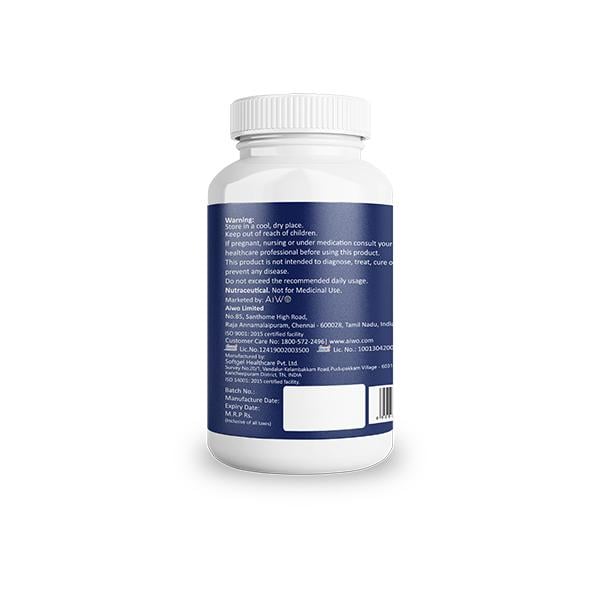Aiwo Ultimate Omega 3 Double Strength 1000 mg Capsule 30's - Omega Fish Oil Fatty Acids