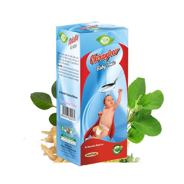 Meghdoot Chiranjeev Baby Tonic (Pack of 3 x 100 ml) - Health Products