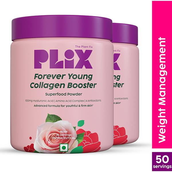 Netmeds | Plix The Plant Fix Collagen Supplement Powder To Support Skin Elasticity 2's