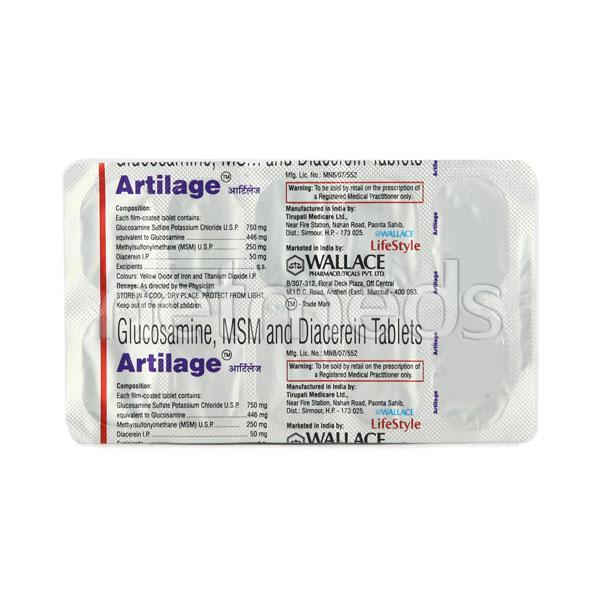 Artilage Tablet 10'S - Supplements-Sup