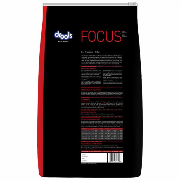 Drools Focus Puppy Super Premium Dog Food 1200 gm - Petfood