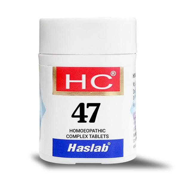 Netmeds | Haslab HC 47 (Homeopathic Complex) Tablet 20 gm