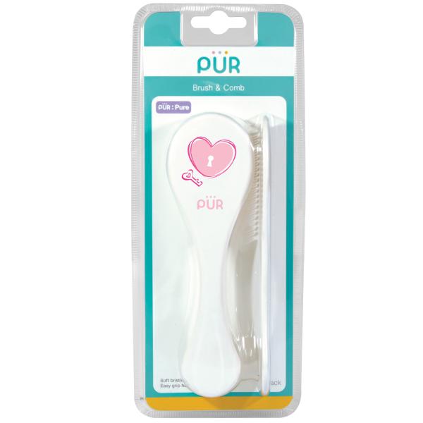 Pur Hair Brush and Comb - Baby Grooming