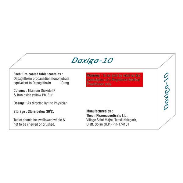 DAXIGA 10 Tablet 10's - Diabetes-Ant