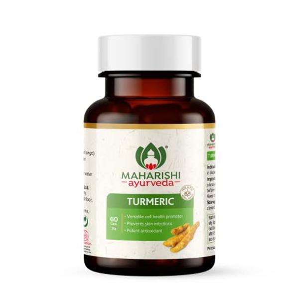 Netmeds | Maharishi Ayurveda Organic Turmeric Capsule 60's