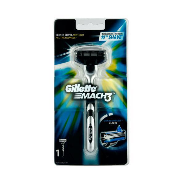 Netmeds | Gillette Mach 3 Shaving Razor with Catridge