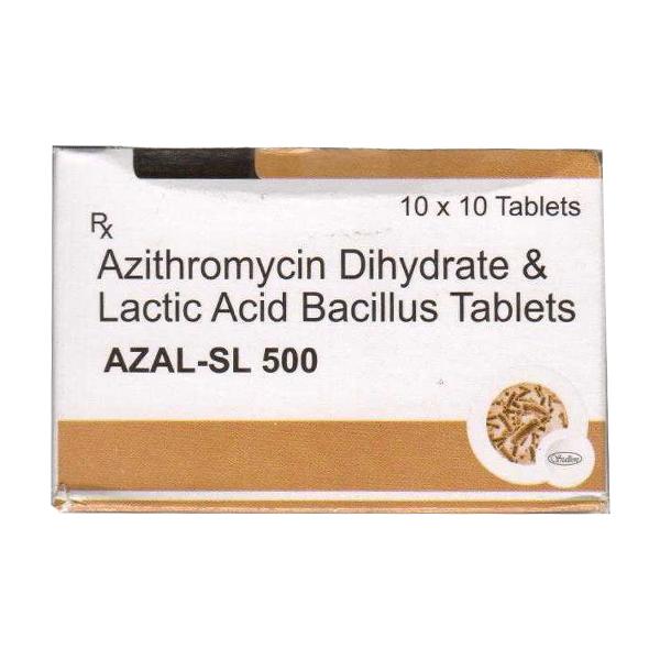 AZAL SL 500 Tablet 10's - Bacterial Infections-Mac