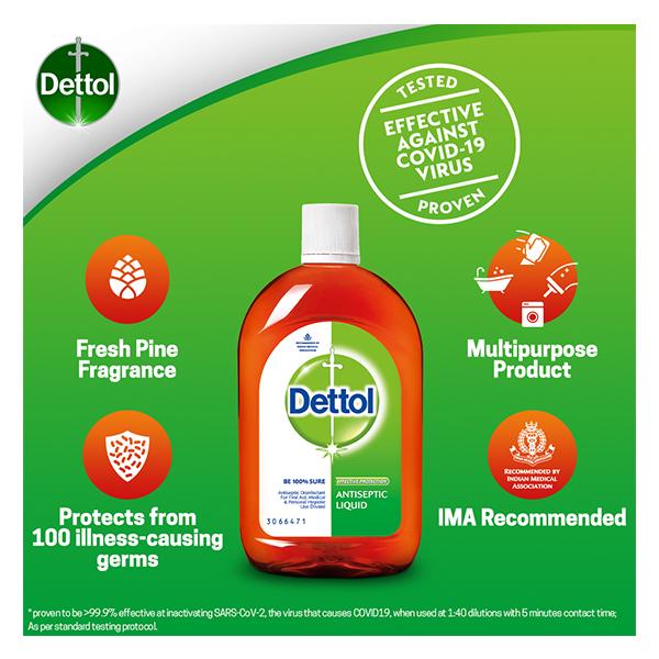 Dettol Antiseptic Liquid 210 ml - Others