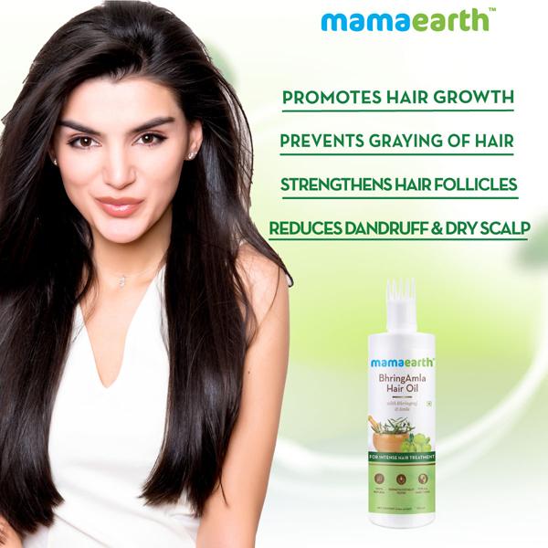 Mamaearth Hair Oil - BhringAmla 250 ml - Hair Oils