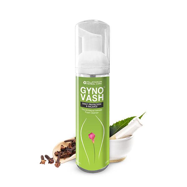 Millennium Herbal Care Gynovash Daily Protection & Balance Intimate Foam Cleanser 70 ml