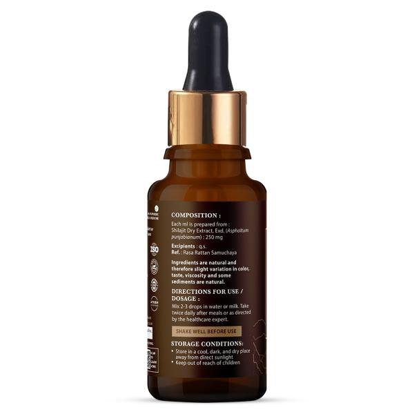 Nirvasa Shilajit Liquid (Pack of 2 x 30 ml) 1's - Sexual Care