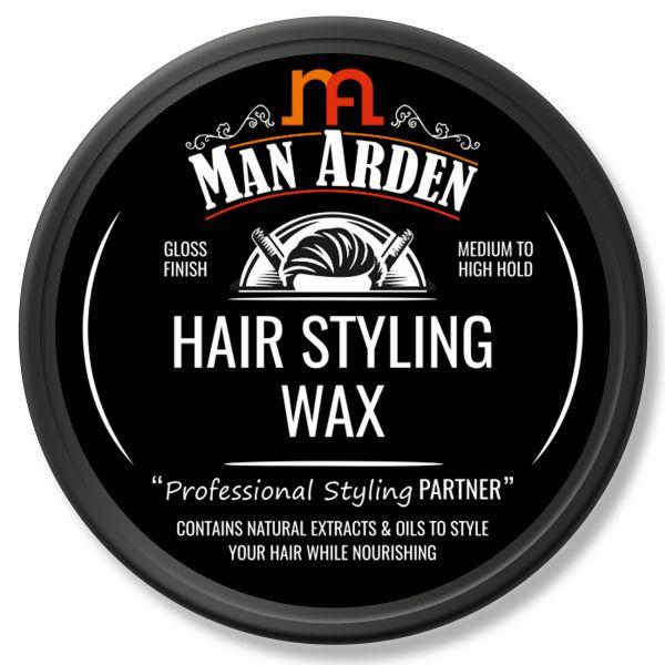 Man Arden Hair Styling Wax Gloss Finish (Medium to High Hold) 50 gm - Hair Gels & Waxes