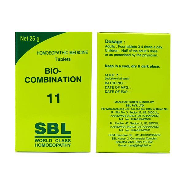 Netmeds | SBL Bio-Combination 11 Tablet 25 gm
