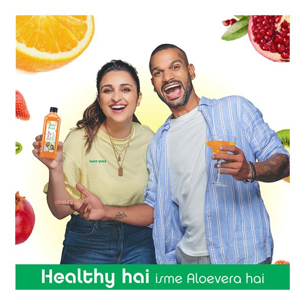 Axiom Alofrut Aloevera Pulp & Juice + Orange Juice 1000 ml - Ayurvedic Juices