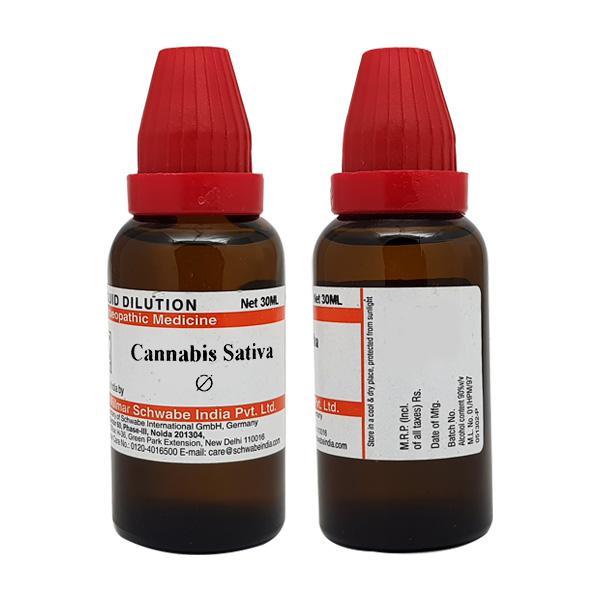 Dr.Willmar Schwabe Cannabis Sativa  Liquid 30 ml - Mother Tincture