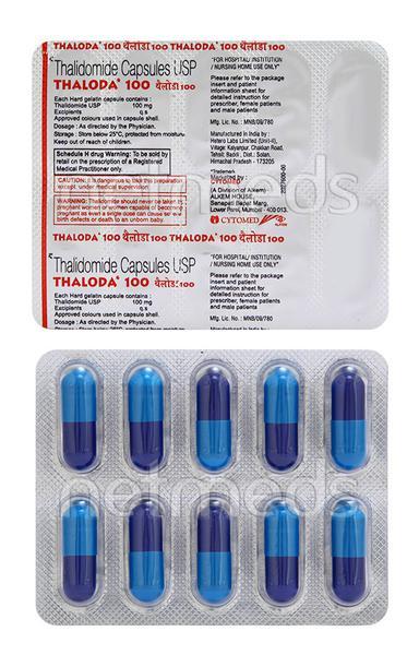 Thaloda 100mg Capsule 10'S - Auto Immune Disease-Imm