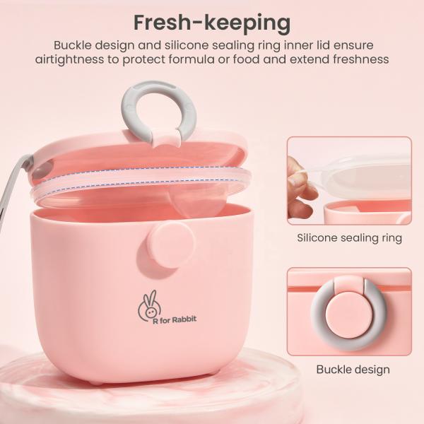 R for Rabbit First Feed Box - Pink 1's - Feeding & Nursing