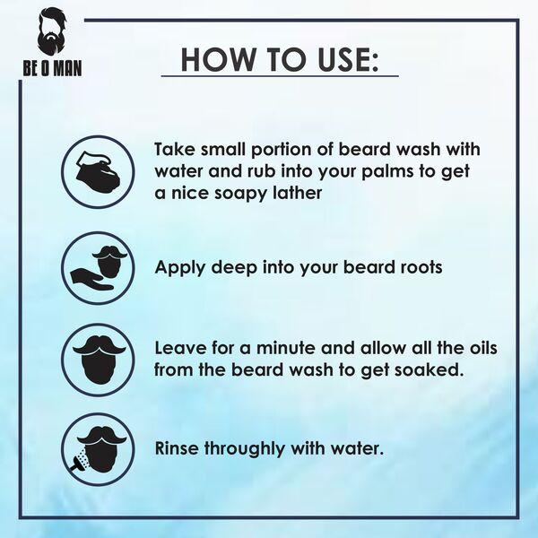 Beoman Eterny Combo (Beard Wash 100 ml + Beard Oil 30 ml) - Beard Oil