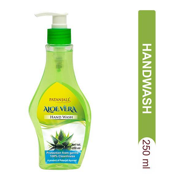 Patanjali Hand Wash - Aloevera 250 ml