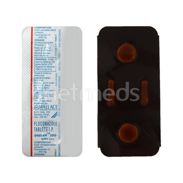 Onecan 200mg Tablet 2'S - Fungal Infections-Anf