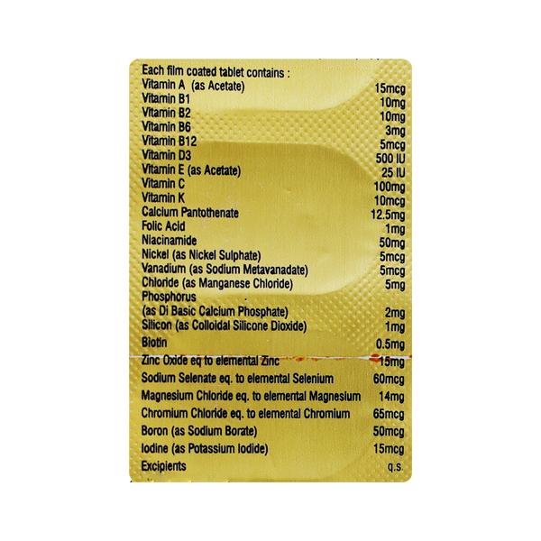 Mitovit Tablet 10'S - Supplements-Vam