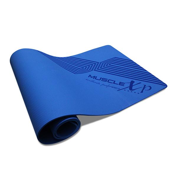 Netmeds | MuscleXP Designer Yoga Mat with Cover Bag - Blue 1's