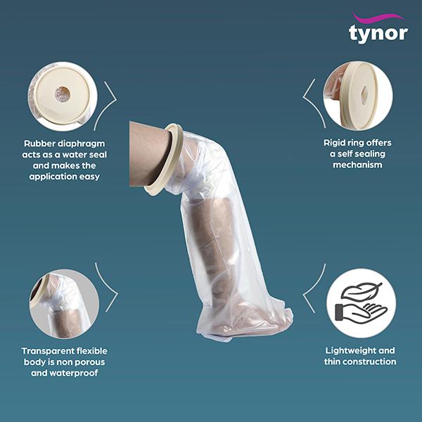 Tynor Cast Leg Cover (One Size) (C 16) - Knee/Leg Supports