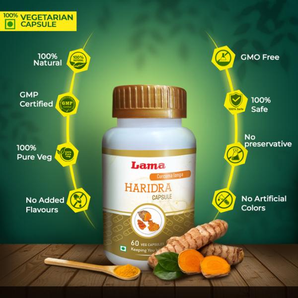 Lama Haridra Capsule 60's - Speciality Medicines