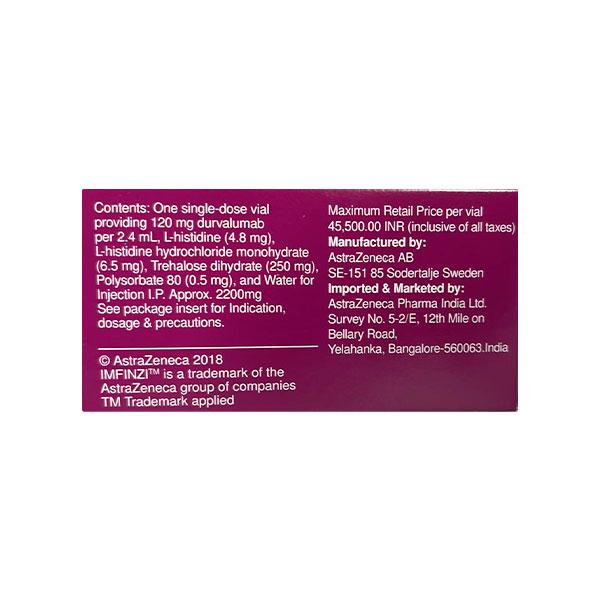 IMFINZI 120mg Injection 2.4ml - Cancer Oncology-Tar