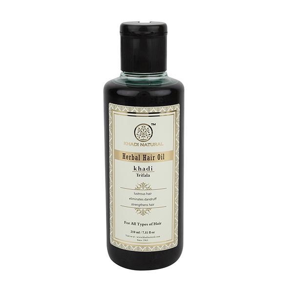 Khadi Natural Herbal Hair Oil - Trifala 210 ml - Hair Oils