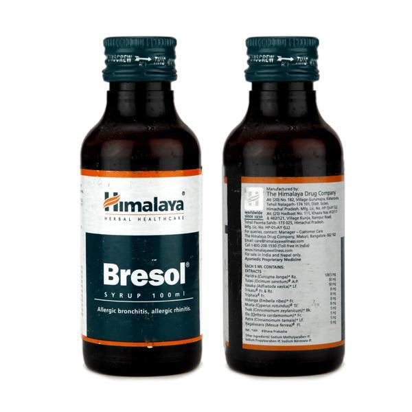 Himalaya Bresol Syrup 100 ml - Speciality Medicines