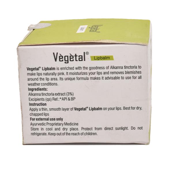 Vegetal Lip Balm 10 gm - Lip Balms