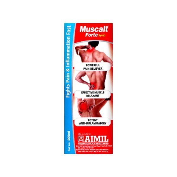 Aimil Muscalt Forte Syrup (Pack of 4 x 200 ml) - Speciality Medicines