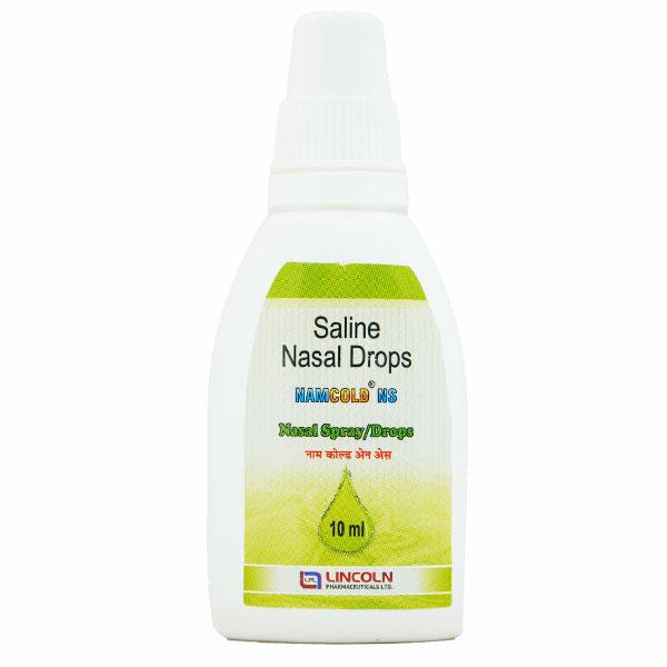 Nam Cold NS Nasal Drops 10ml - Nasal Congestion-Nas