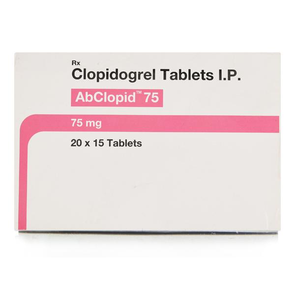ABCLOPID 75mg Tablet 15's - Blood Clot-Ant