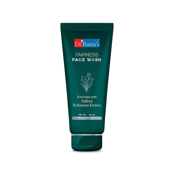Netmeds | Dr Batra's Fairness Face Wash - Saffron & Echinacea Extract 100 gm