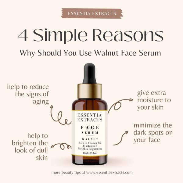 Essentia Extracts Brightening Face Serum - Walnut (Pack of 2 x 15 ml) 1's - Face Serum