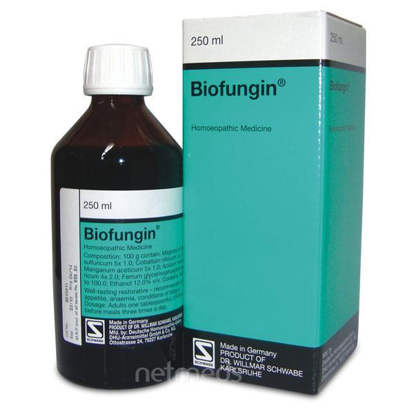 Dr Willmar Schwabe Germany Biofungin Syrup 250 ml - Speciality Medicine