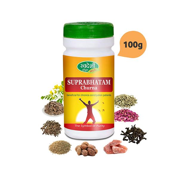 Netmeds | Swadeshi Ayurved Suprabhatam Churna 100 gm