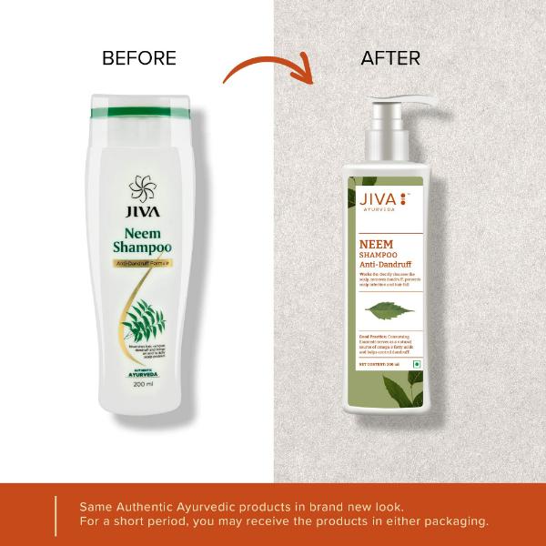 Jiva Ayurveda Hair Shampoo - Neem 200 ml - Shampoos