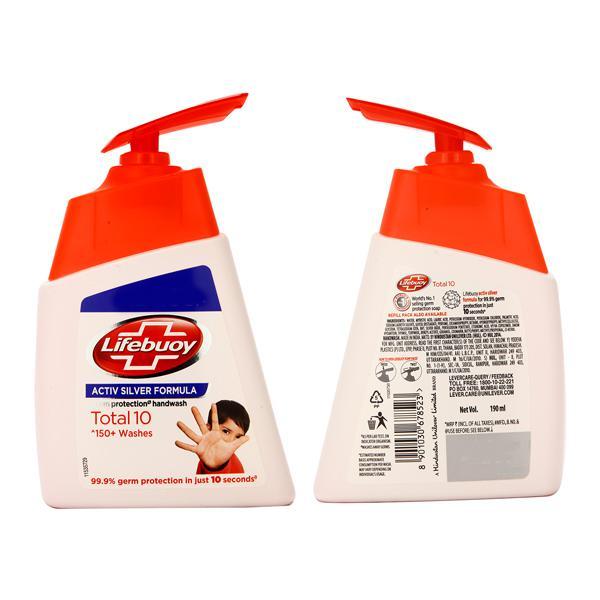Netmeds | Lifebuoy Total 10 Germ Protection Hand Wash 190 ml