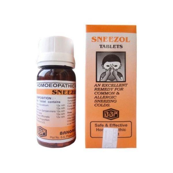 Netmeds | Bangalore Bio-Plasgens Sneezol Tablet 25 gm