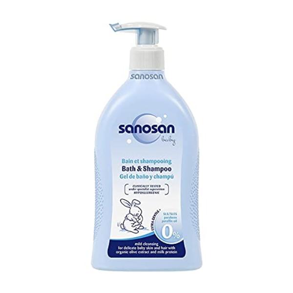 Netmeds | Sanosan Baby Bath And Shampoo 200 ml