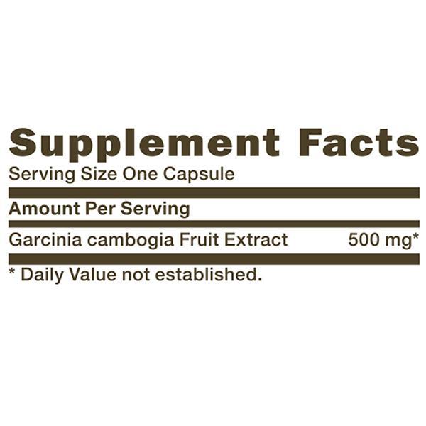 GNC Herbal Plus Garcinia Combogia 500 mg Vegetarian Capsule 90's - Weight Loss