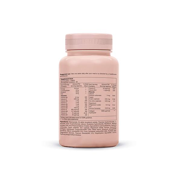 SheNeed Hair, Skin & Nails Vitamin with Biotin + Collagen Capsule (Pack of 2 x 60's) - Hair & Skin