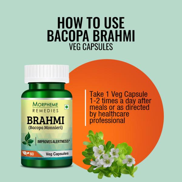Morpheme Remedies Brahmi (Bacopa Monnieri) Veg Capsule 60's - Vital Health